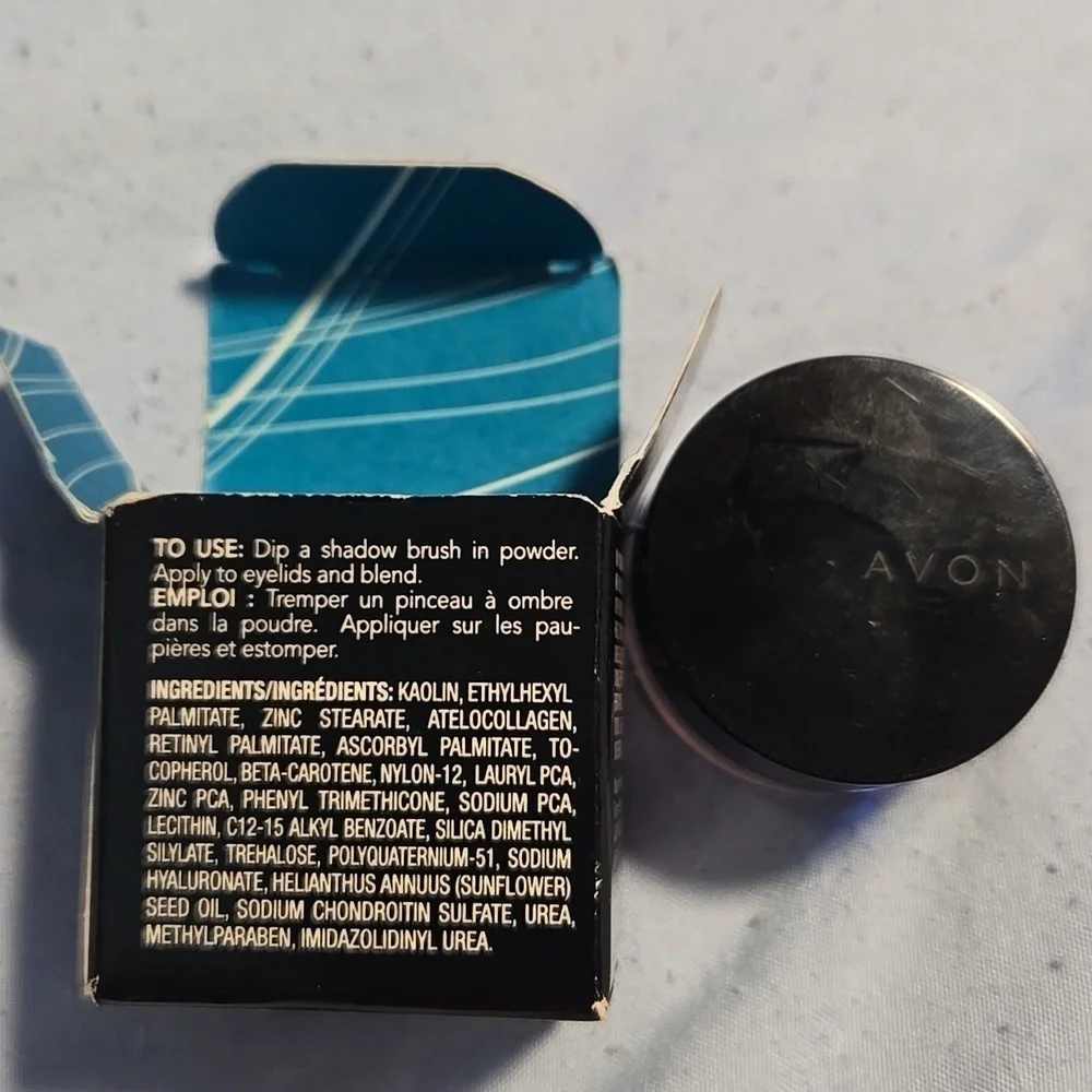 Avon-Smooth Mineral Eyeshadow in 'Midnight Mauve' Full Size Discontinued